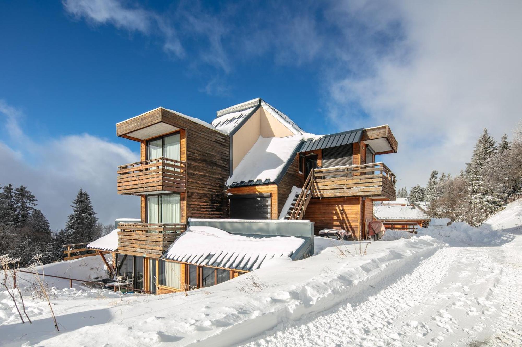 Le Bleuet - Vue Montagne Pistes Accessibles A Pied Apartment Chamrousse Exterior photo